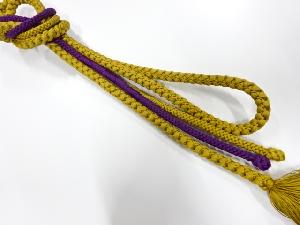 正絹　手組帯締め